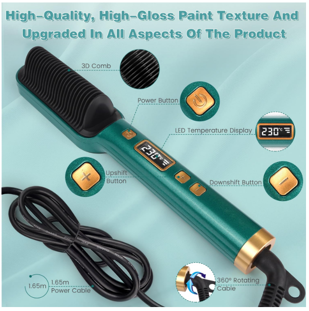 Hair Straightener Comb